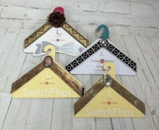 4 Lindsey Phillips Switch Flops Straps Large