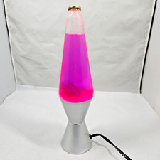 Pink Lava Lamp 14.5" Works Great