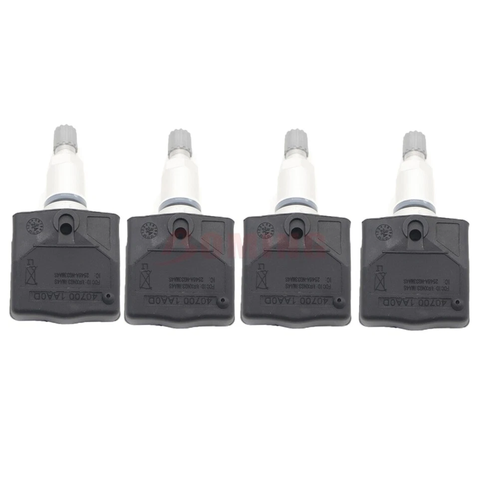 4x 40700-1AA0D TPMS SENSORS FOR NISSAN INFINITI ALTIMA MAXIMA FRONTIER CUBE Foto 3 de 4