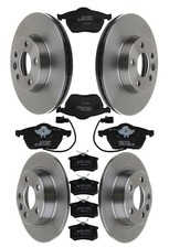 VW Sharan Set 4 Bremsscheiben + 8 Bremsbeläge vorne hinten komplett