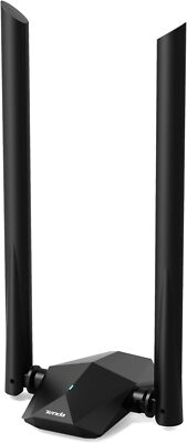 Tenda U18a WiFi 6 USB-Adapter AX1800, Dualband, 1201 Mbit/s, schwarz