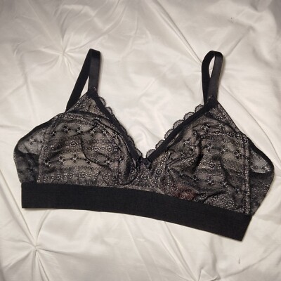 Cleo by Panache Lyzy Triangle Bra Non-Wired Bralette Lace Lingerie