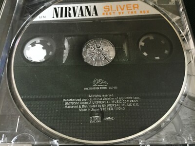 Nirvana Sliver The Best Of The Box Compilation Japan CD (Geffen