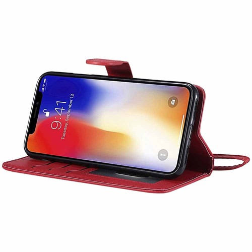 Magnetic Removable Leather Wallet Flip Case Cover For iPhone 11 6s 7 8 XR XS Max - Picture 44 of 45