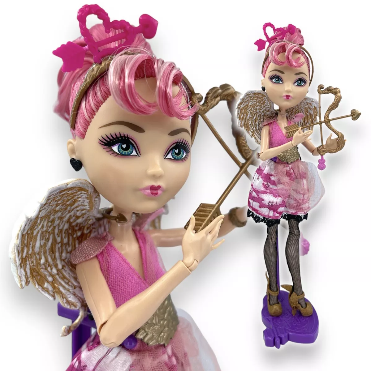 Ever After High collection  Monster high dolls, Ever after dolls, Cupid  doll