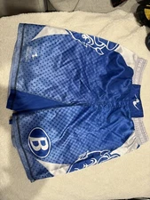 Cradle Gear Blue Devil Wrestling Fight Shorts Size Large 