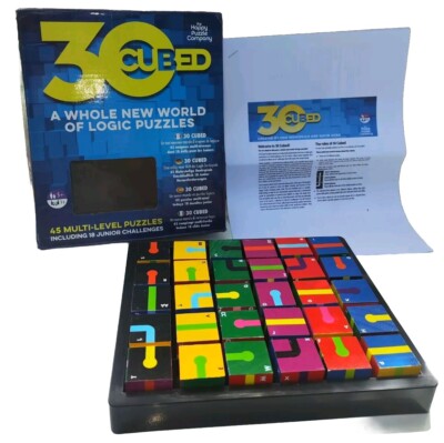 30 Würfel - Logikpuzzle (Happy Puzzle Company 2017) 45 Multi Level Puzzles