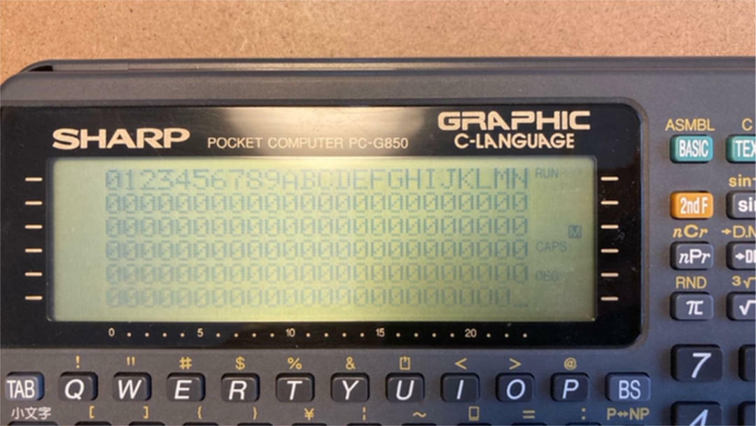 SHARP Pocket computer PC G850 Function Scientific Calculator SHARP Pocket computer PC G850 Function Scientific Calculator