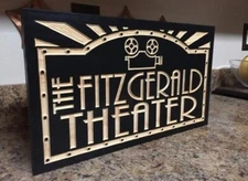 Home Theater Basement Décor, Personalized Sign Movie Cinema Game Lounge Room 