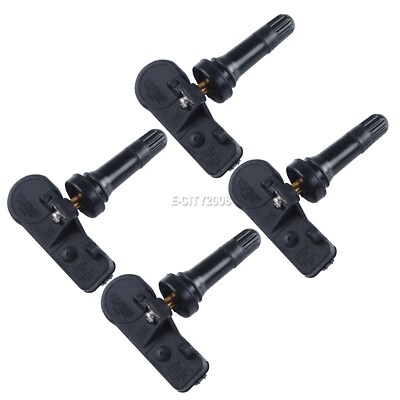 TPMS Set of 4 For Ford Motorcraft Tire Pressure Sensor TPMS DE8T-1A180-AA New US