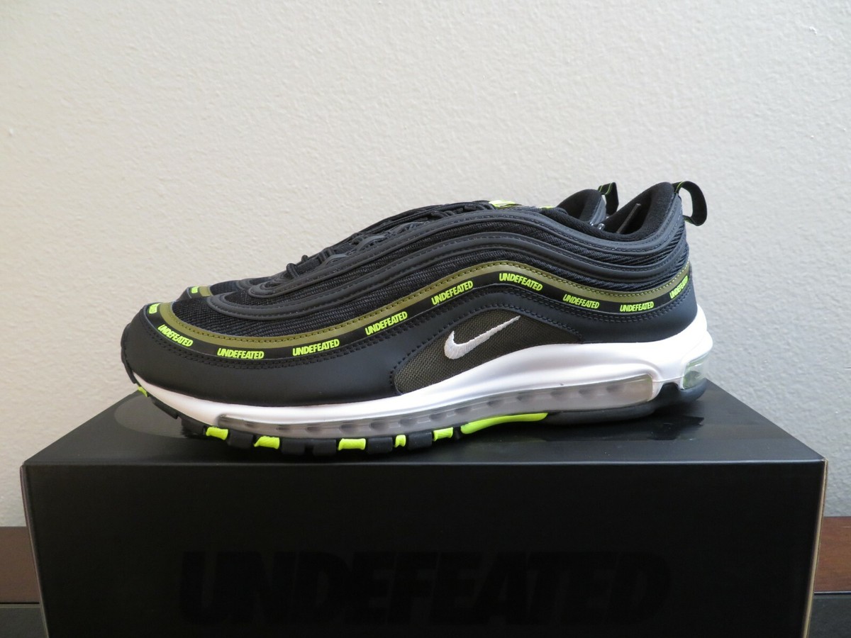 Nike Air Max 97 x Undefeated New DS Sz 12 BRED XI CEMENT Nike Air Max 97 x Undefeated New DS Sz 12 BRED XI CEMENT
