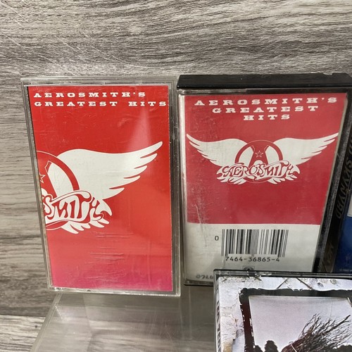 Cassette Lot 11 ROCK Kinks Aerosmith SKYNYRD Poison Doors Alice Cooper Zeppelin - Picture 9 of 11