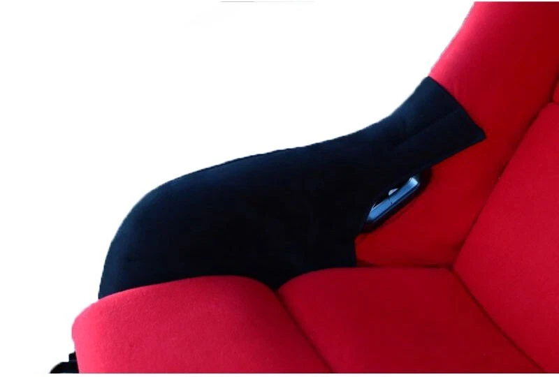 Protector lateral asiento cubo completo BRIDE VIOS III, Low Max negro ×2 Alcantara fabri Foto 3 de 4