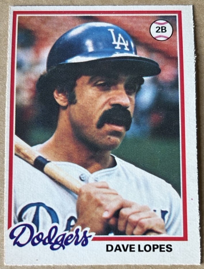 DAVE LOPES 1978 O-PEE-CHEE Card #222 NM-MT Condition