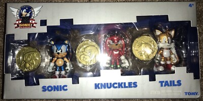 25th Anniversary Sonic the Hedgehog 3-Pack of Classic Sonic, Tails, and Knuckles