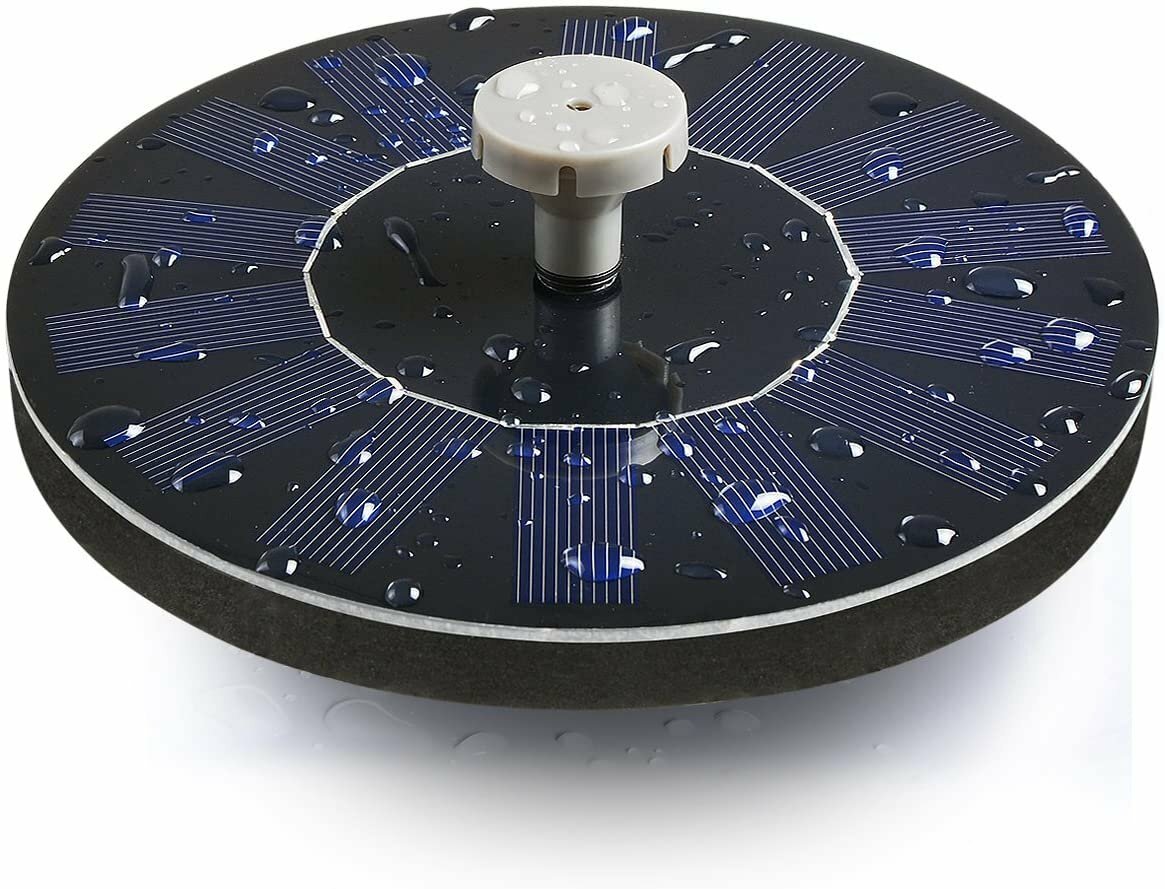 Tranmix Solar Bird Bath Fountain, Solar 