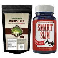 Herbal Oolong Tea Detox Weight Loss & Smart Slim Fat Burner Dietary Supplement