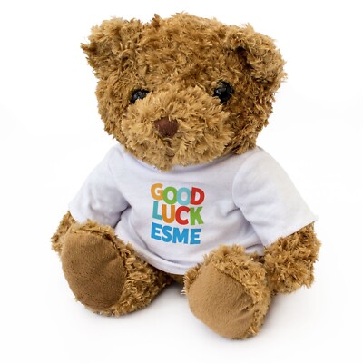 NEU - GOOD LUCK ESME - Teddybär - süß kuschelweich bezaubernd - Geschenk