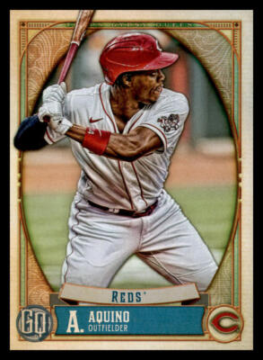 2021 Topps Gypsy Queen Aristides Aquino #131 Cincinnati Reds