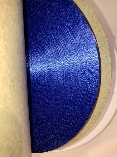 100 YARDS ROYAL PURPLE DF SATIN RIBBON 5/8" Craft HOLIDAY, BOWS CRAFTS, USA - Picture 3 of 4