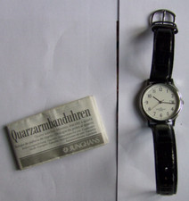 Quartz Armbanduhr , Sammlernachlass, mit Garantieschein von 1996 ohne Tragespur