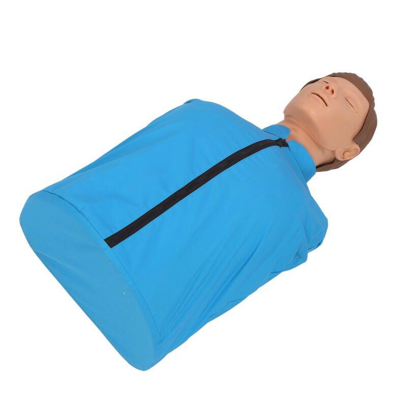 Cardiac Resuscitation Training Dummy CPR Manikin Half Body Simulator