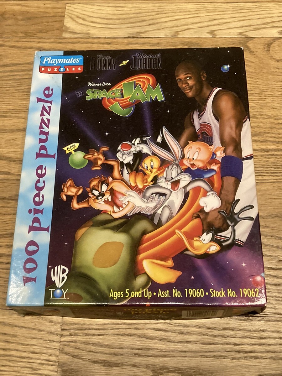 Vintage 1996 Space Jam Warner Brothers Michael Jordan 100