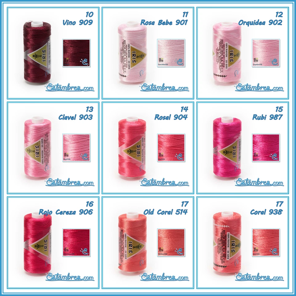 SEDA IRIS [25g] - 1 of 2 - Machine Embroidery Thread - 100% Viscose Rayon Shiny - Image 3 of 4