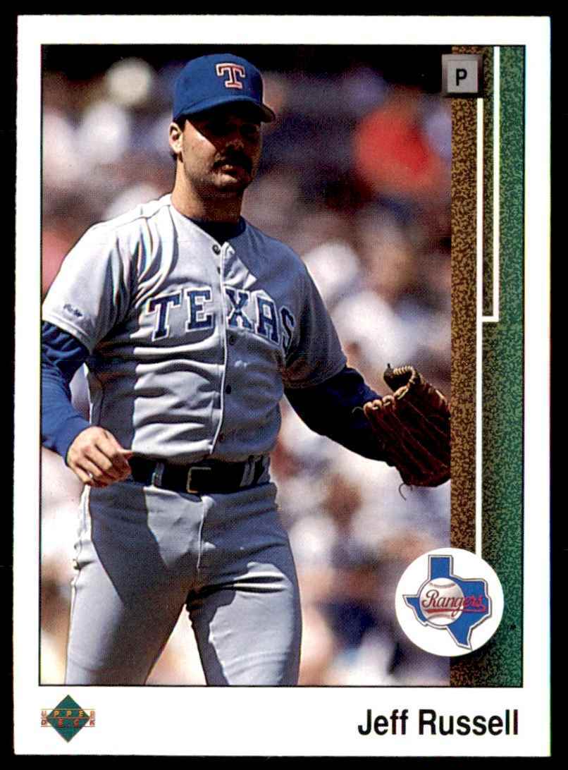 1989 Upper Deck Jeff Russell Texas Rangers #461