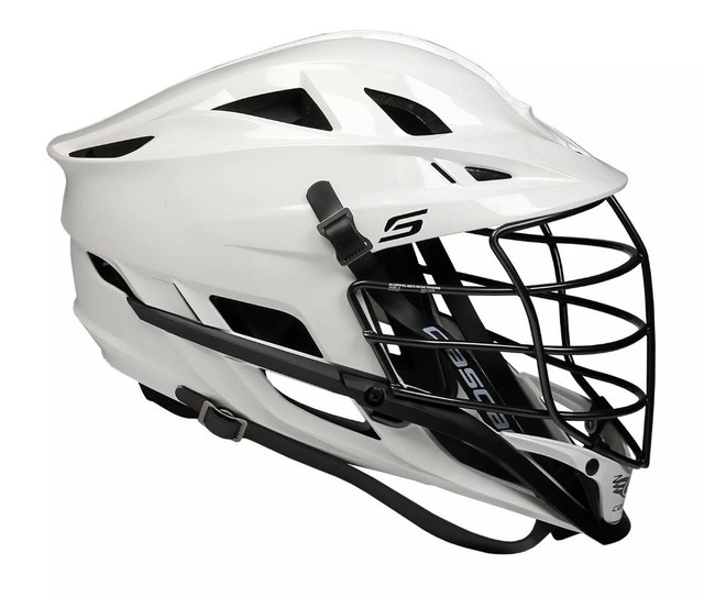 Cascade S Men's Lacrosse Helmet UNC Blue Matte Black Shell White Mask for sale online eBay