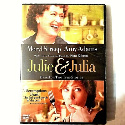 Julia & Julia DVD Movie Meryl Streep Amy Adams -New Sealed