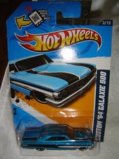 Hot Wheels MUSCLEMANIA FORD '12 V5639 Custom Blue '64 Ford Galaxie 500