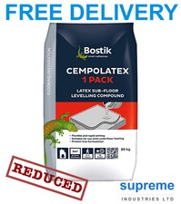 CEMPOLATEX RAPID SELF LEVELLING COMPOUND WITH LATEX - FLEXIBLE - 25KG LARGE BAG