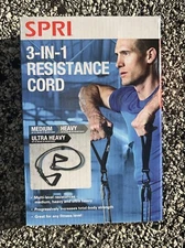 SPRI Exercise Total Body Resistance Band Kit - NEW IN BOX 