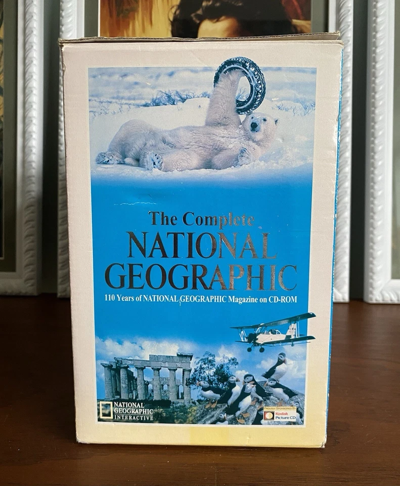 National Geographic Magazine• 110 Years on 31 CD-ROM Set•Some Inserts•Historic - Image 4 of 4