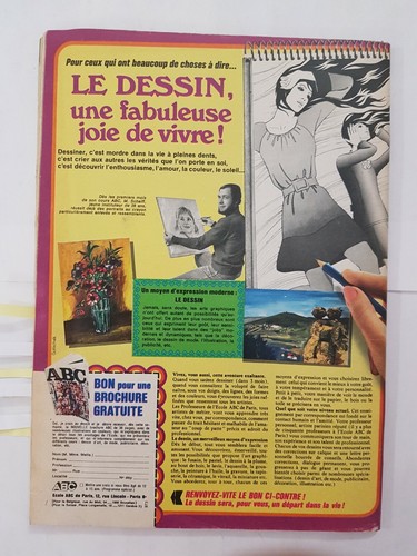 TELE 7 JOURS N°564 13/2/71 HUET M.MERCIER ESCUDERO L.PALMER HALLYDAY CARDINALE - Picture 2 of 12