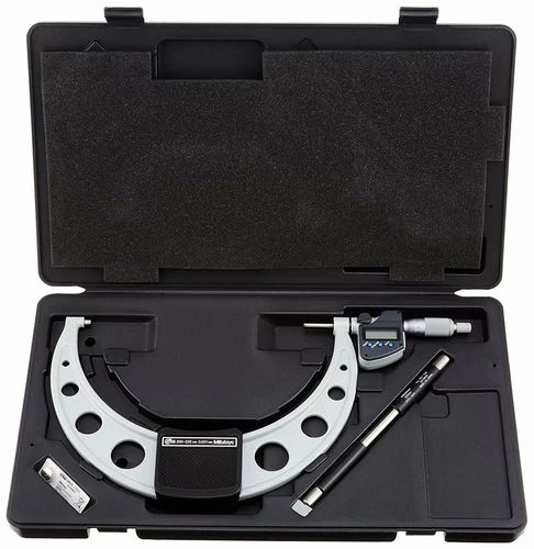 Mitutoyo 293-254-30 Coolant Proof Digimatic Micrometer 200-225 mm SPC Output
