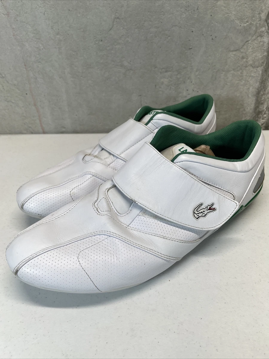 Lacoste shoes white best sale mens