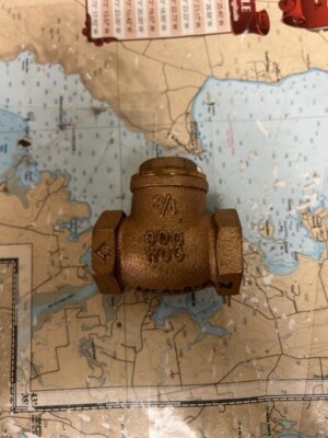 Webstone Brass Check Valve 3/4''.