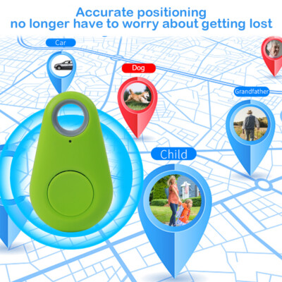 GPS Tracker Anti verloren Alarm Bluetooth Schlüsselfinder Hund Locator Smart Tag Kind UK