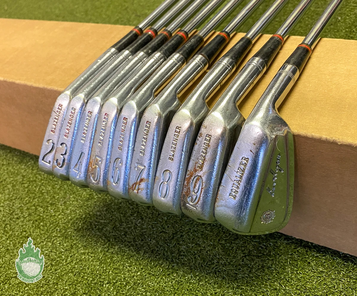 Used Slazenger Ben Hogan Apex Irons 2 EW Apex 3 Regular Flex Steel