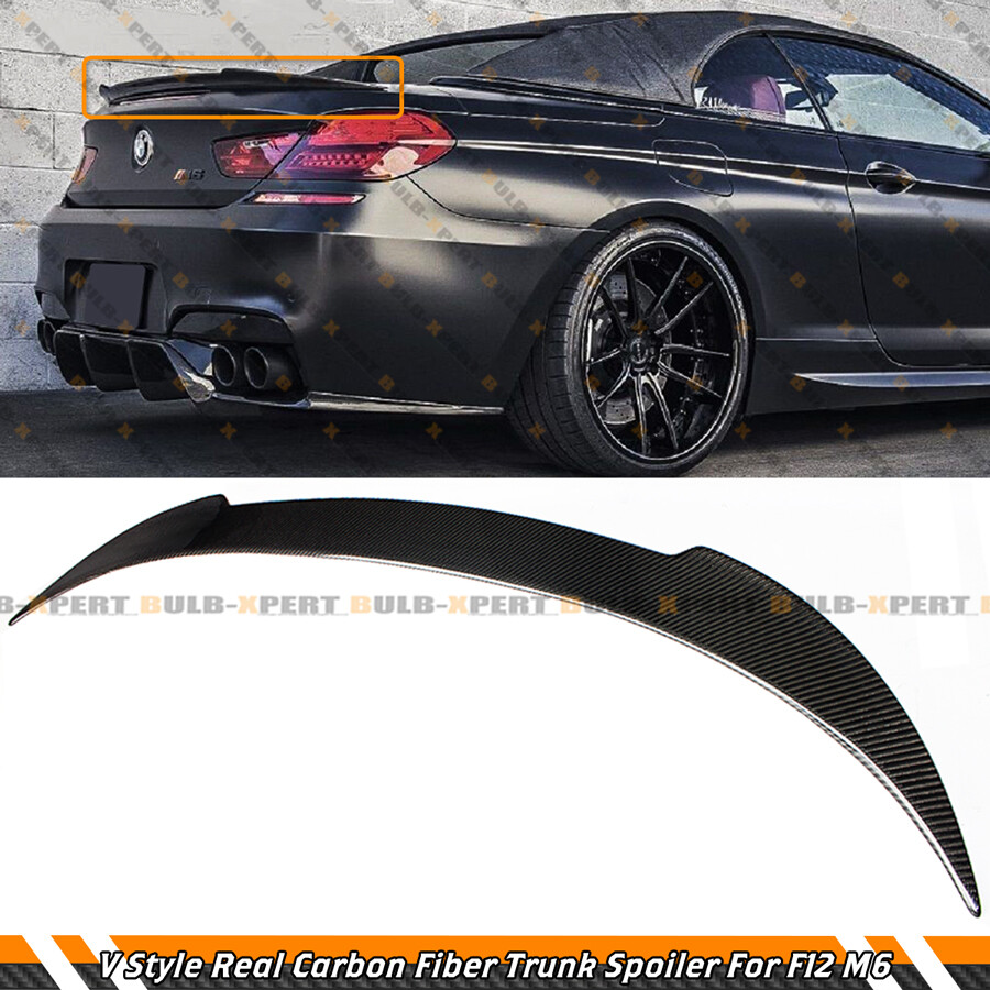 For 2012-16 BMW F12 640i 650i M6 CONVERTIBLE CARBON FIBER TRUNK