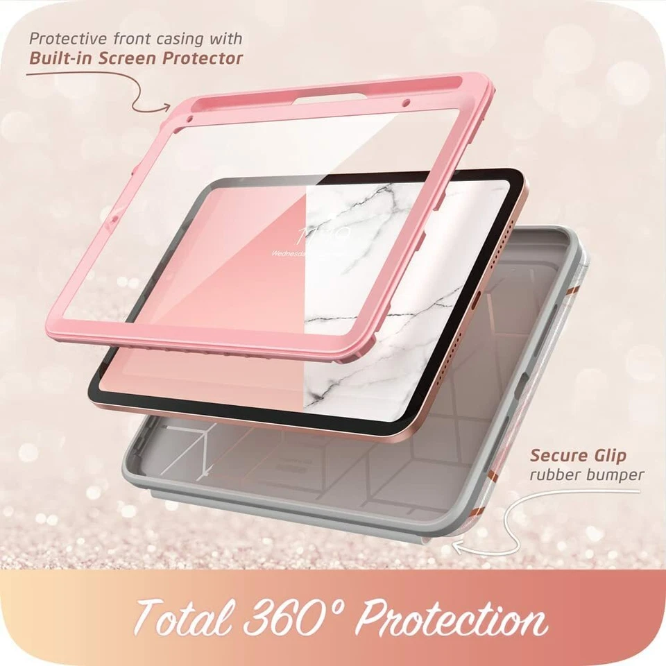 i-Blason For Apple iPad Mini 7 6 5 4 Case with Auto Sleep/Wake with Screen Cover - Image 3 of 4