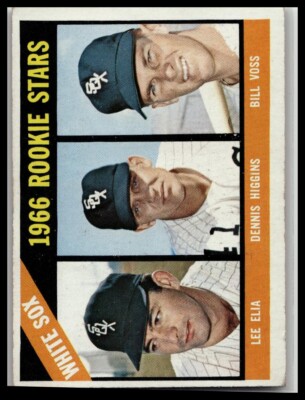 1966 Topps #529 White Sox 1966 Rookies (Elia / Higgins / Voss)