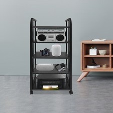 Dvd Player Media Stand 5 Layer Rack Corner Tv Entertainment Center Stand