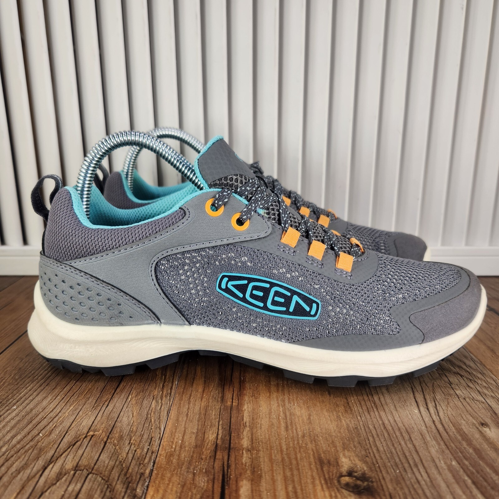 Scarpe Sneakers KEEN Terradora Speed Donna 7.5 Acciaio Grigio Antiodore Escursionismo Grip