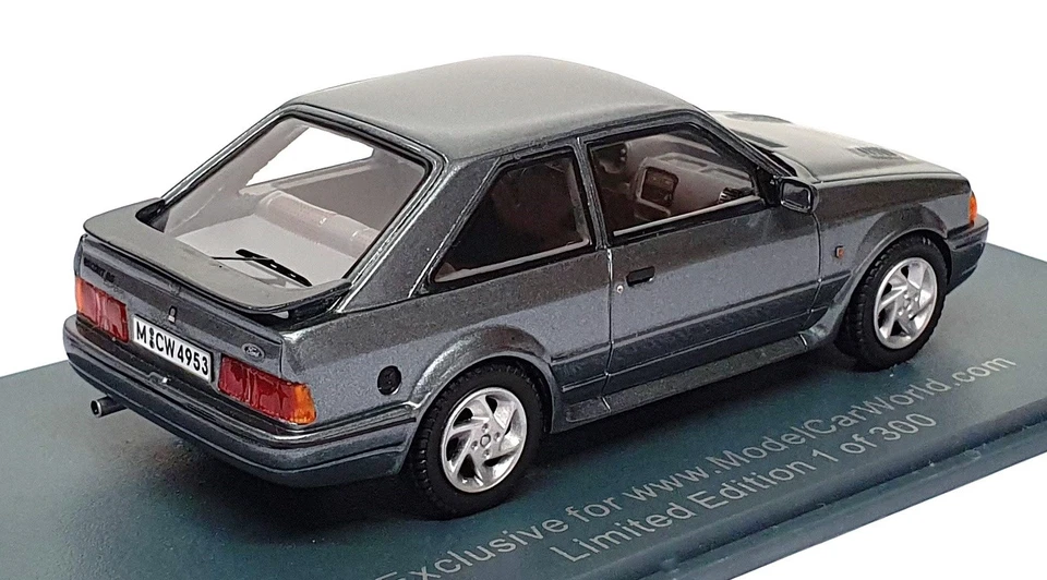 Neo 1/43 Scale Resin 44953 - Ford Escort RS Turbo - Mercury Grey - Image 2 of 4