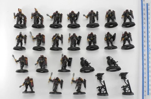 2 SUBDUCTOR SQUADS 20 Adeptus Arbites Cyber Mastiffs Imperial Agents Army 40K 49