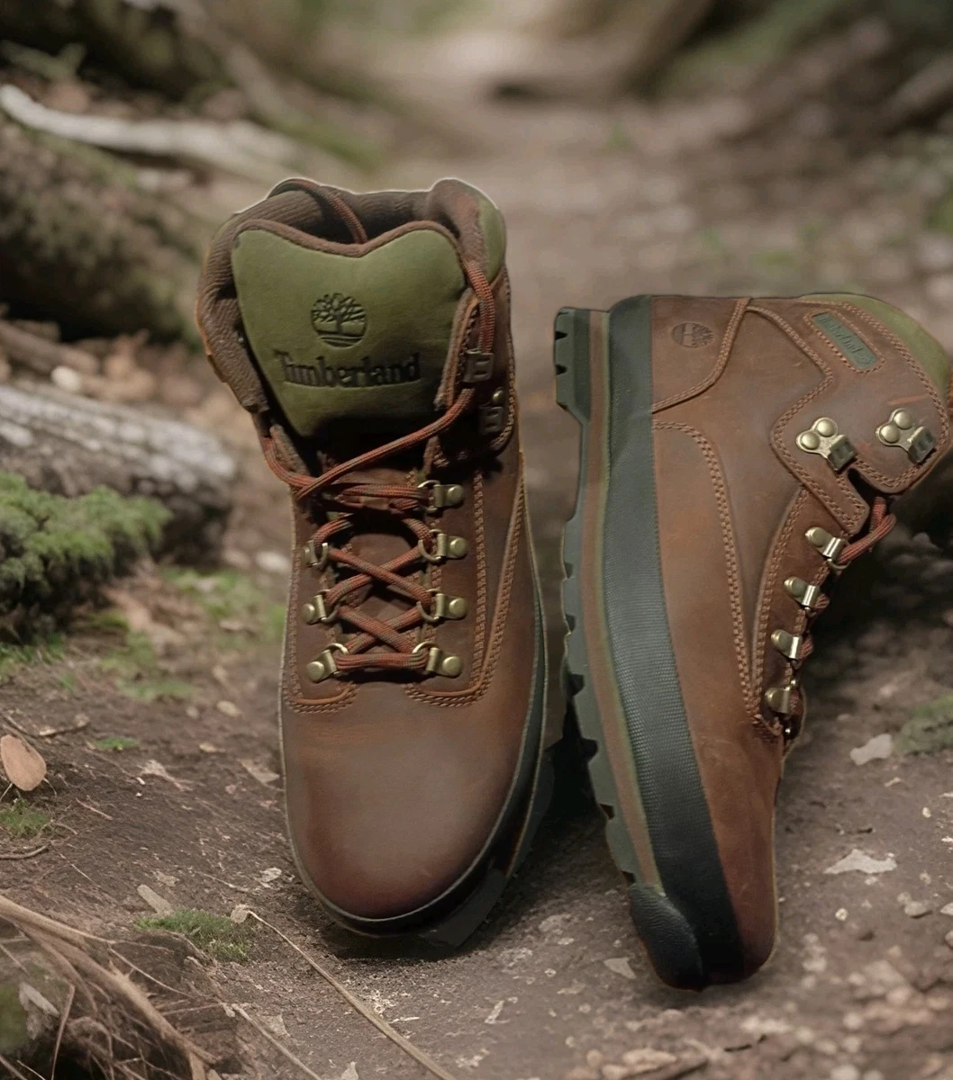 Brown Timberland Euro Hiker Boots for Men for sale | eBay