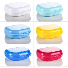 Dental Retainer Case Storage Mouth Guard Box Containers for Invisalign Teeth